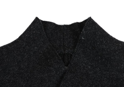 Yohji Yamamoto POUR HOMME Melton Jacket Charcoal Size L