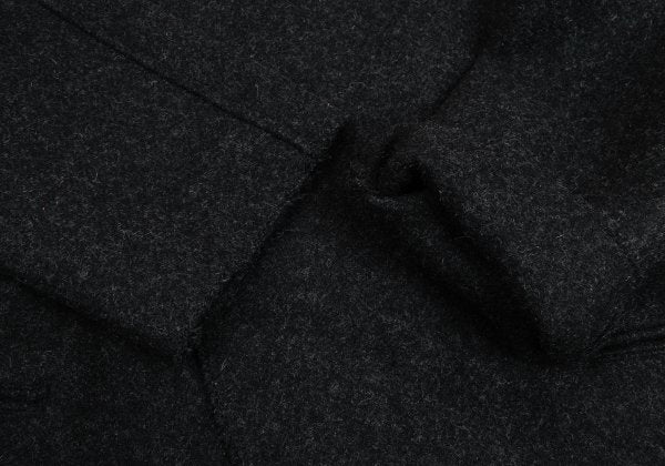Yohji Yamamoto POUR HOMME Melton Jacket Charcoal Size L