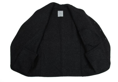 Yohji Yamamoto POUR HOMME Melton Jacket Charcoal Size L