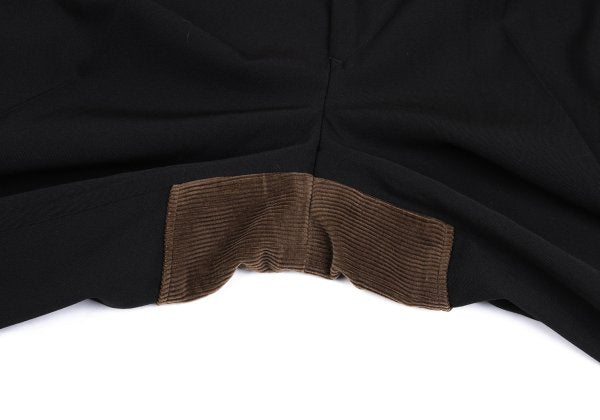 Yohji Yamamoto POUR HOMME Corduroy Wool Pants Black Size S