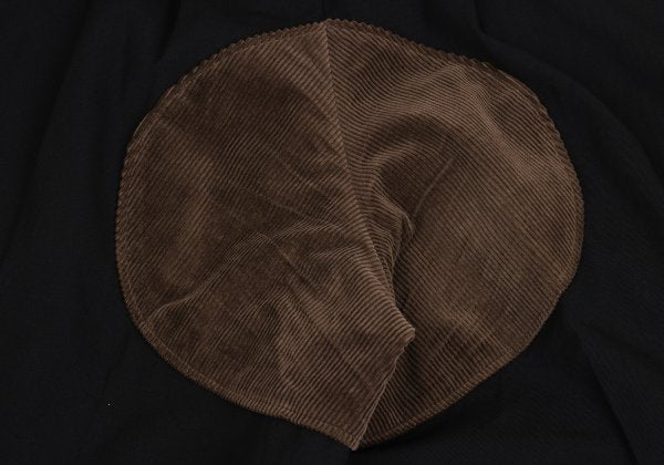 Yohji Yamamoto POUR HOMME Corduroy Wool Pants Black Size S