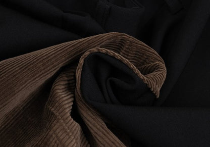 Yohji Yamamoto POUR HOMME Corduroy Wool Pants Black Size S