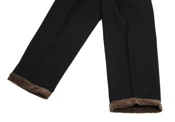 Yohji Yamamoto POUR HOMME Wool Gabardine Jacket Black Size M