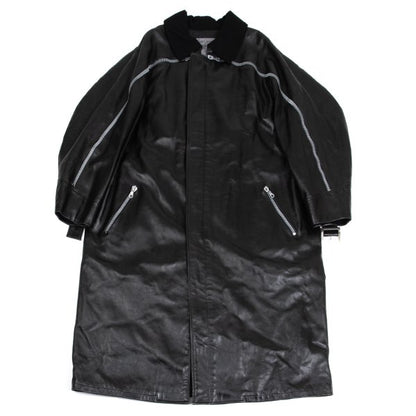 Yohji Yamamoto POUR HOMME 91AW Riri Zip Coat Black Size L