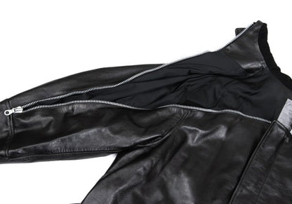 Yohji Yamamoto POUR HOMME 91AW Riri Zip Coat Black Size L