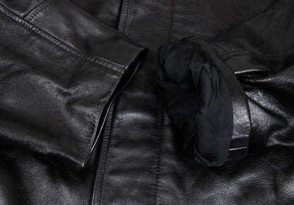 Yohji Yamamoto POUR HOMME 91AW Riri Zip Coat Black Size L