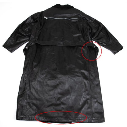 Yohji Yamamoto POUR HOMME 91AW Riri Zip Coat Black Size L