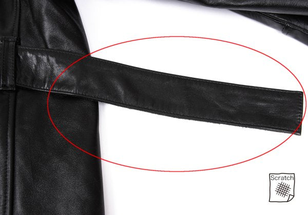Yohji Yamamoto POUR HOMME 91AW Riri Zip Coat Black Size L