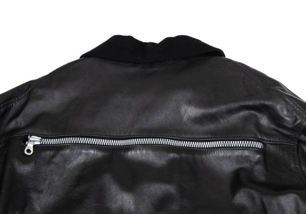 Yohji Yamamoto POUR HOMME 91AW Riri Zip Coat Black Size L