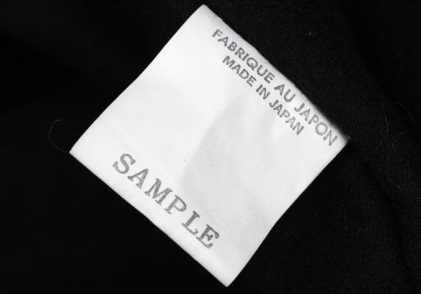 Yohji Yamamoto POUR HOMME 91AW Riri Zip Coat Black Size L
