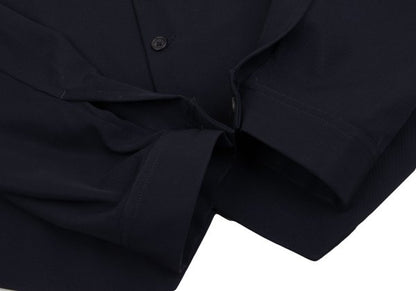 Yohji Yamamoto POUR HOMME Wool Gabardine Jacket Navy Size M