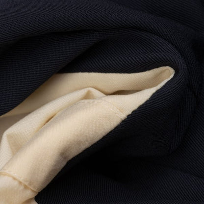 Yohji Yamamoto POUR HOMME Wool Gabardine Jacket Navy Size M