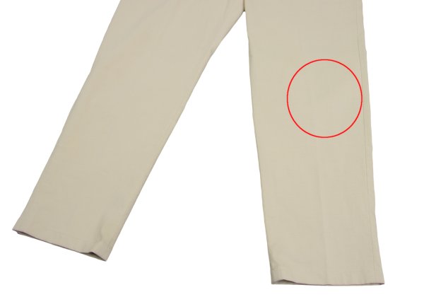 Papas Beige Poly Blend Stretch Casual Pants Size L