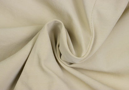 Papas Beige Poly Blend Stretch Casual Pants Size L