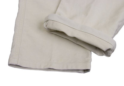 Papas Cotton Blend Stretch Brushed Cargo Light Beige Pants Size M
