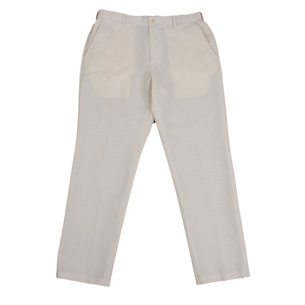 Papas+ Poly Seersucker Pants Beige Size L