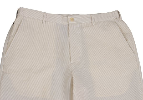 Papas+ Poly Seersucker Pants Beige Size L