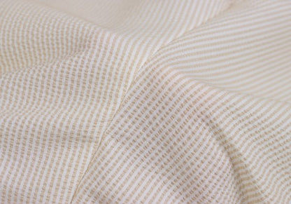 Papas+ Poly Seersucker Pants Beige Size L