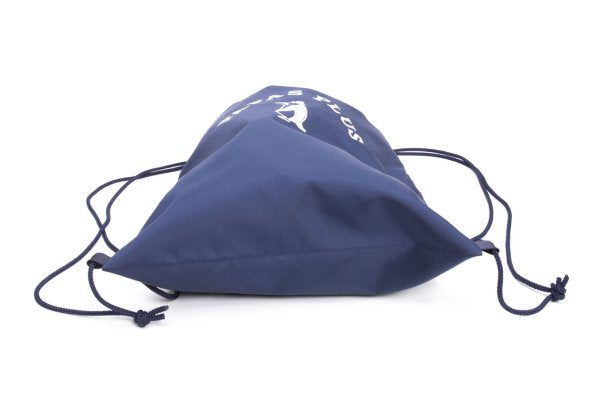 Papas Nylon Logo Print Drawstring Bag Navy