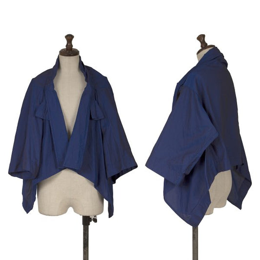 ISSEY MIYAKE 19SS Polyester Neck Cord Jacket Blue Size 2
