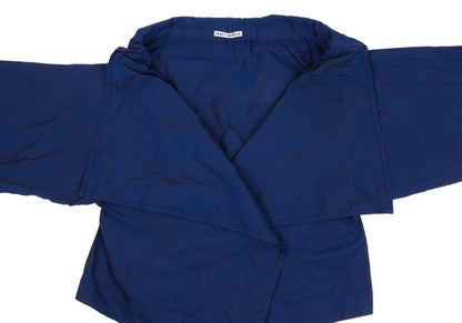 ISSEY MIYAKE 19SS Polyester Neck Cord Jacket Blue Size 2