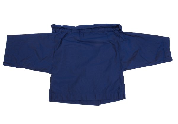 ISSEY MIYAKE 19SS Polyester Neck Cord Jacket Blue Size 2