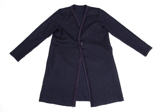 ISSEY MIYAKE Fringe Scale Pleat 1B Jacket Purple Size 2