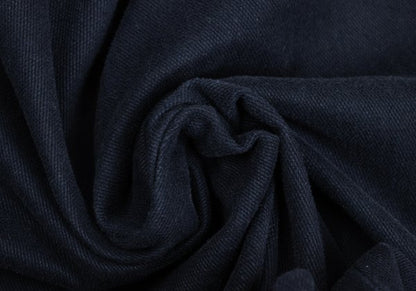 Papas Cotton Blend Two-Pleat Pants Navy Size 50L
