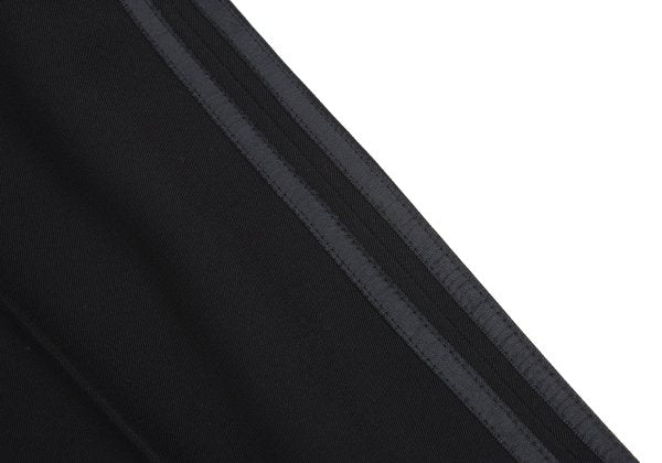 Yohji Yamamoto POUR HOMME Wool 3-Stripe Pants Black Size S