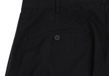 Yohji Yamamoto POUR HOMME Wool 3-Stripe Pants Black Size S