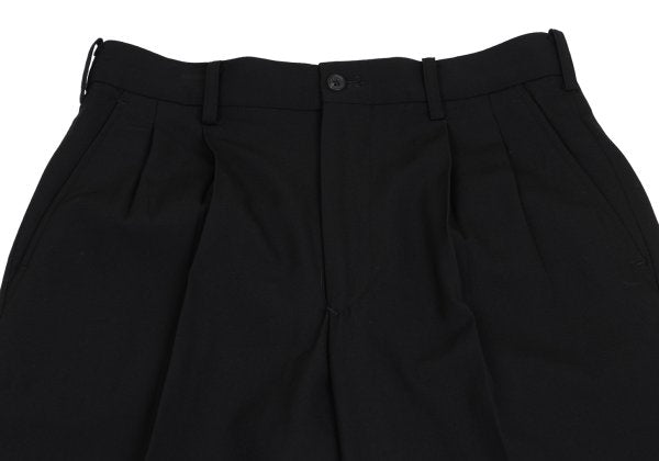 Yohji Yamamoto POUR HOMME Wool Gabardine Pants Black Size S