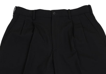 Yohji Yamamoto POUR HOMME Wool Gabardine Pants Black Size S