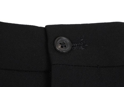 Yohji Yamamoto POUR HOMME Wool Gabardine Pants Black Size S