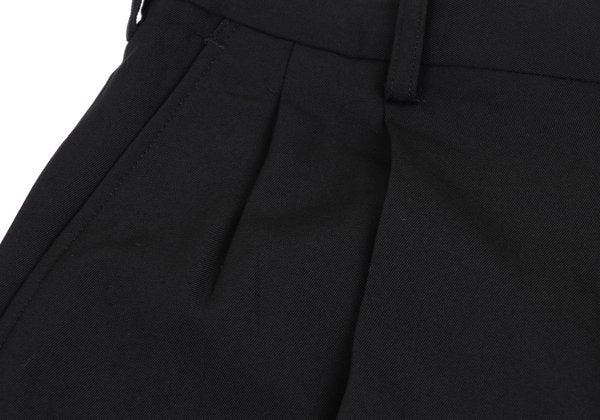 Yohji Yamamoto POUR HOMME Wool Gabardine Pants Black Size S