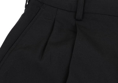 Yohji Yamamoto POUR HOMME Wool Gabardine Pants Black Size S