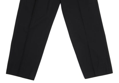 Yohji Yamamoto POUR HOMME Wool Gabardine Pants Black Size S