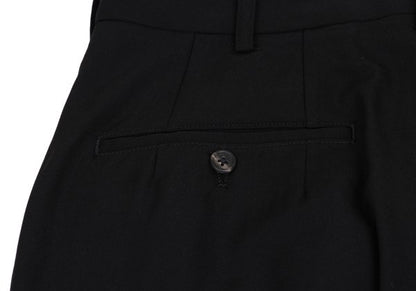 Yohji Yamamoto POUR HOMME Wool Gabardine Pants Black Size S