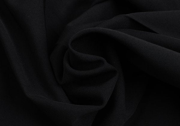 Yohji Yamamoto POUR HOMME Wool Gabardine Pants Black Size S