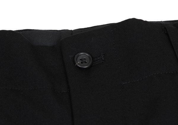 Yohji Yamamoto POUR HOMME Wool Gabardine Pants Black Size S