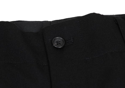 Yohji Yamamoto POUR HOMME Wool Gabardine Pants Black Size S