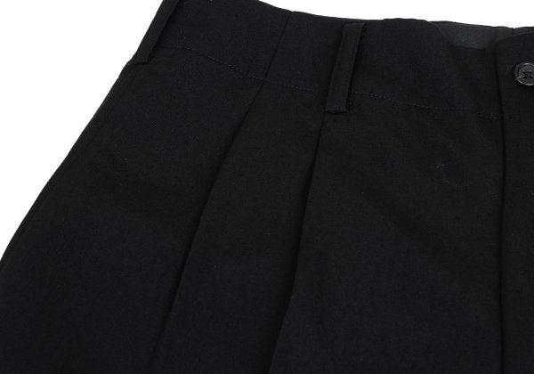 Yohji Yamamoto POUR HOMME Wool Gabardine Pants Black Size S