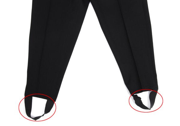 Yohji Yamamoto POUR HOMME Wool Gabardine Pants Black Size S
