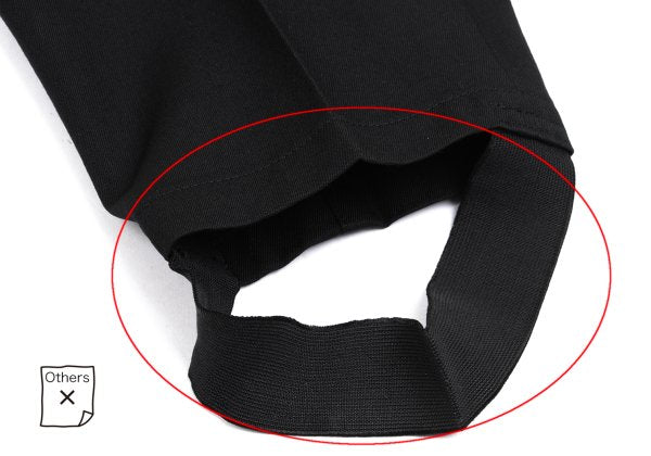 Yohji Yamamoto POUR HOMME Wool Gabardine Pants Black Size S
