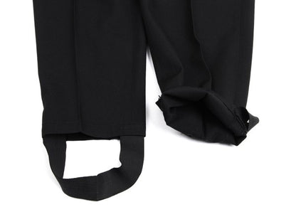 Yohji Yamamoto POUR HOMME Wool Gabardine Pants Black Size S