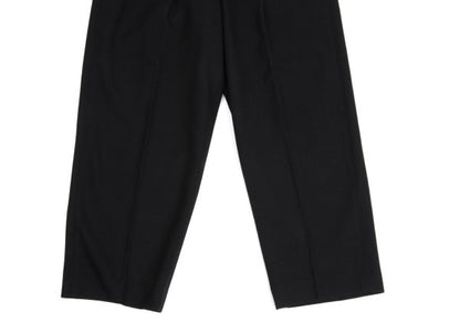 Yohji Yamamoto POUR HOMME Wool Nylon Pants Black Size L