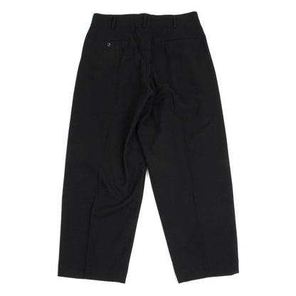 Yohji Yamamoto POUR HOMME Wool Nylon Pants Black Size L