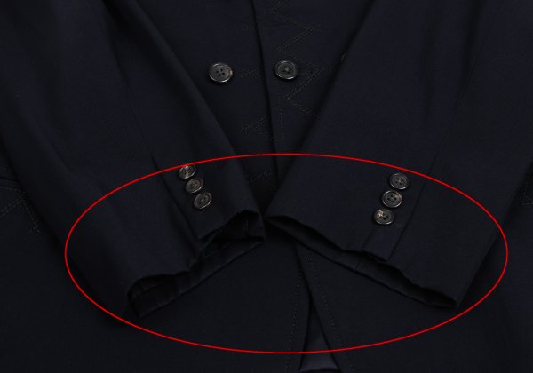 Y's for men Corduroy Panel Jacket Blue Size S