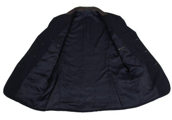 Y's for men Corduroy Panel Jacket Blue Size S
