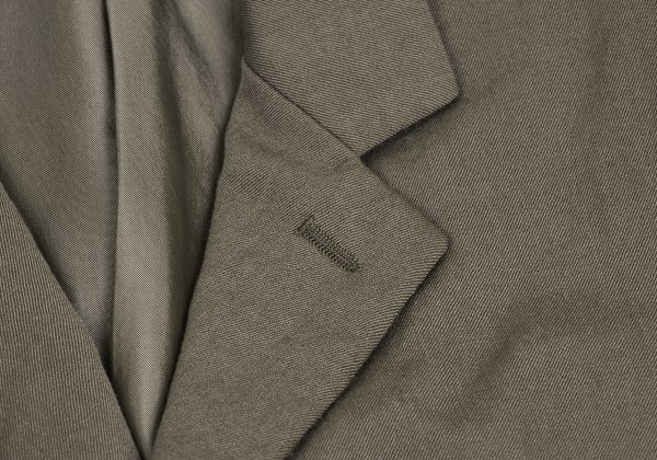 Y's for men Welt Pocket Wool Gabardine Jacket Mocha Size 2