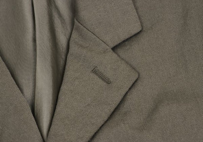 Y's for men Welt Pocket Wool Gabardine Jacket Mocha Size 2